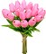 Silk Tulip Bouquet: 20pcs for Mother's Day, Easter, Valentine's, and More
